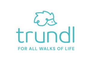 trundl logo | trundle logo | charity walking app