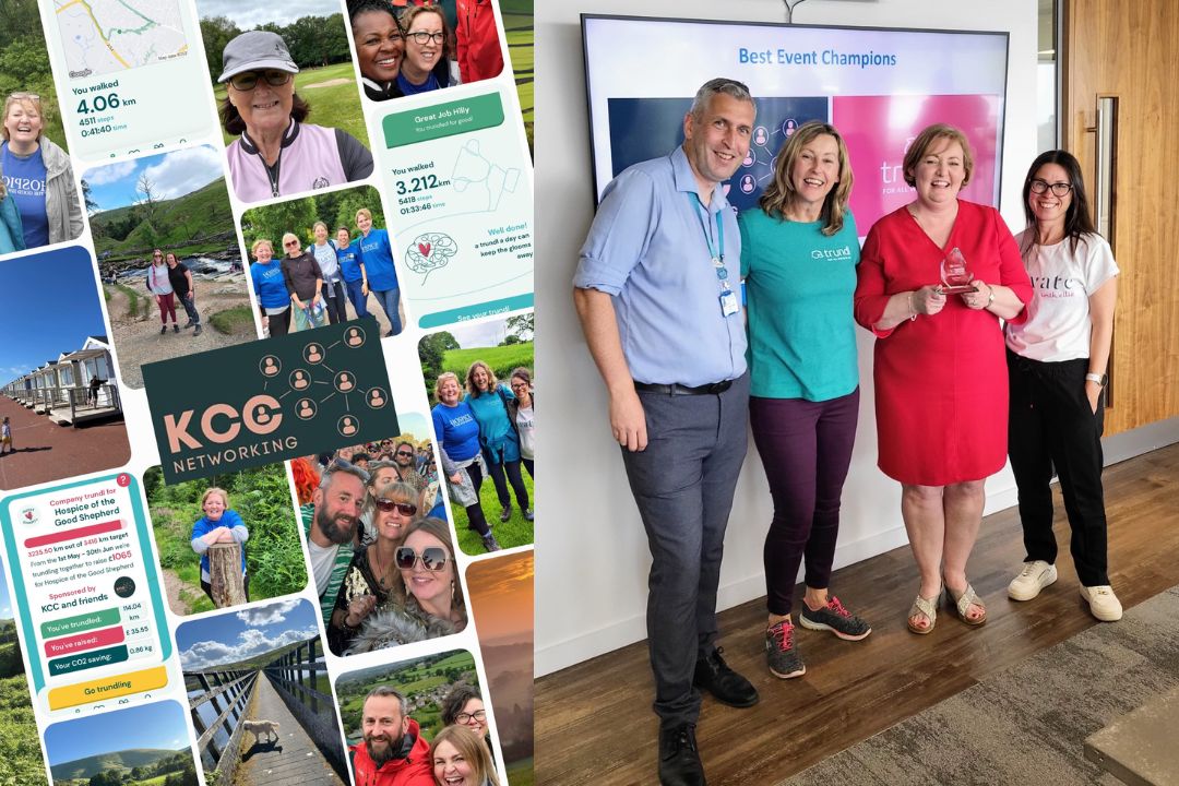 trundle the walking for charity app